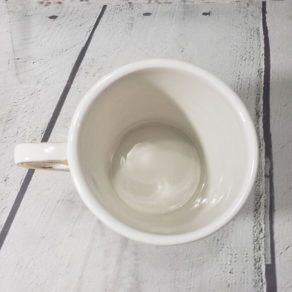 Anthropologie Mug Monogram Letter K Initial Coffee Mug - Picture 3 of 6